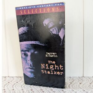The Night Stalker starring Darren McGavin VHS Tape - Vintage Horror Movie